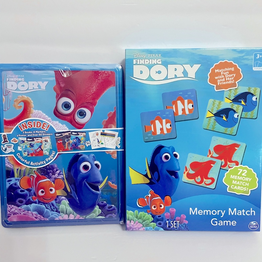 Dory and friends game & activities bundle